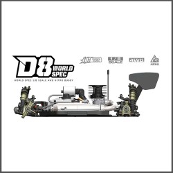 D8 world spec 1/8 buggy (HB204850)