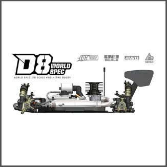 D8 world spec 1/8 buggy (HB204850)