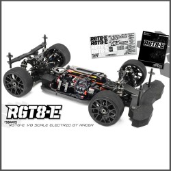 Rgt8-e kit (electric version/gt on-road race kit 1:8) (HB204412)