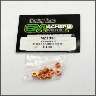 Washer 3x6x3,0 - orange (MZ1336)