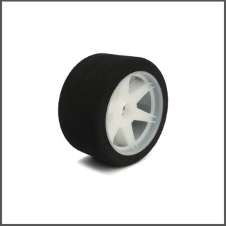 Pair of front tyres 1/8 shore 32 on light rims (004-0031)
