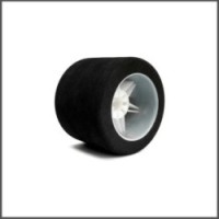 PAIR OF REAR TYRES 1/8 SHORE 35 ON LIGHT RIMS (#004-0041)