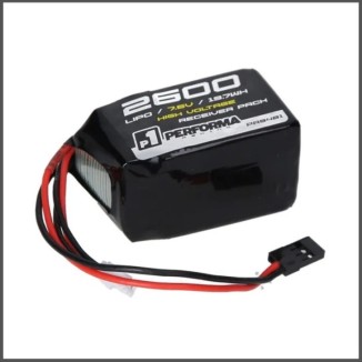 Performa LiPo Hump Receiver Pack 2600mah 7.4v (PA9481)
