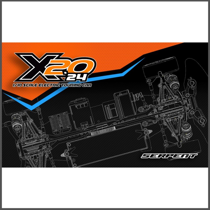 Medius x20 '24 carbon 1/10 ep (SER400046)
