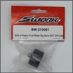 HET Plastic Front/Rear Big Bore HET Diff Case (SW210091)