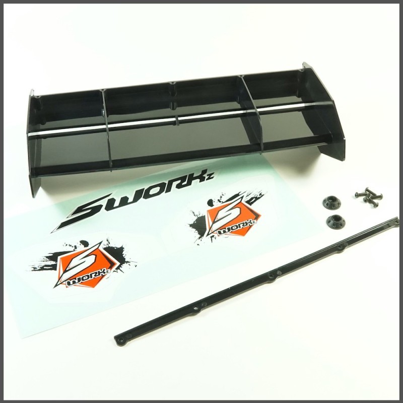 1/8 Off Road Formula 2.0 Race Wing (BK) (SW228008BK)