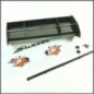 1/8 Off Road Formula 2.0 Race Wing (BK) (SW228008BK)