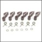 Tornado II Clutch Shoes with 1,0mm Springs (6) (SW330006A)