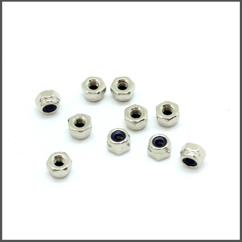 Self Lock Nut M2.5 (10) (SW103004)