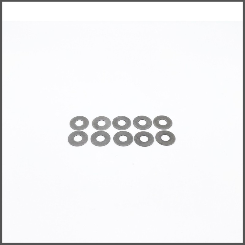 HET Diff Steel Washer 5x12x0.3mm (10PC) (SWC101039)