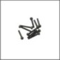 Button head screw m2x14mm (hex socket/10pcs) (HB115842)