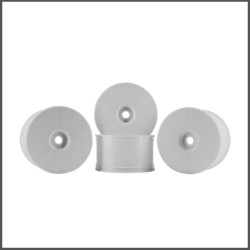 VP-PRO PLASTIC ZERO OFFESET TRUGGY WHITE RIMS (WE-ORW-003)