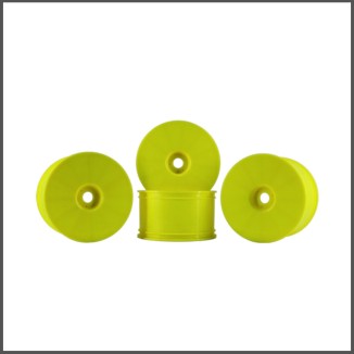 VP-PRO PLASTIC ZERO OFFESET TRUGGY YELLOW RIMS (WE-ORY-003)