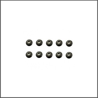 Nut nylock M4 flanged (10) (SER110405)