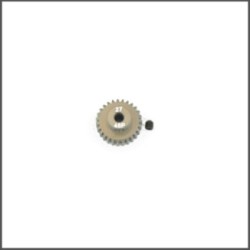 Motor-pinion alu hard  48P / 27T (SER120165)
