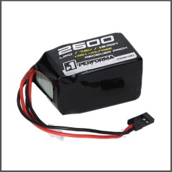 Performa LiPo Hump Receiver Pack 2600mah 7.4v (PA9481)