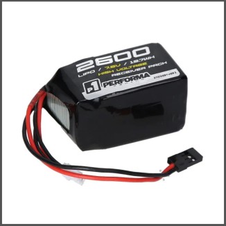 Performa LiPo Hump Receiver Pack 2600mah 7.4v (PA9481)