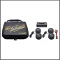 Tyre warmer (1/10th) & batt warmer with bag black golden (AM-174010)
