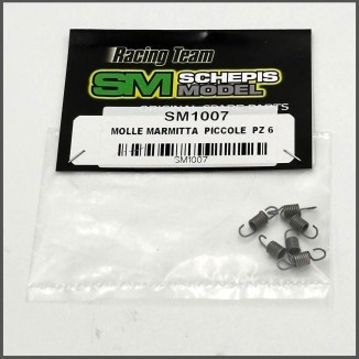 SPRINGS MUFFLER SHORTY 1/8 1/10 (6Pz) (SM1007)