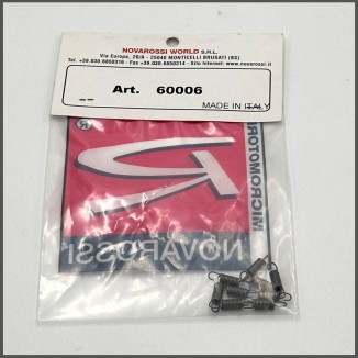 SPRINGS MANIFOLD/MUFFLER MEDIUM 2.1/3.5cc 9 PZ. (NOVAROSSI60006)