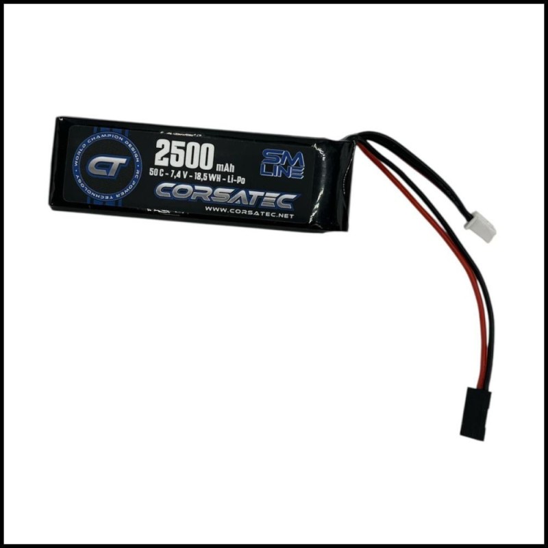 Corsatec lipo 2500 mah  stick receiver pack (CT10206)