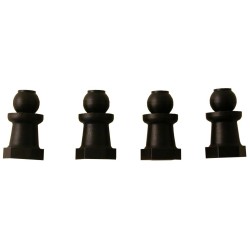 Shock Ball End Post/One- Piece/Top (4 pcs) (X1-31)