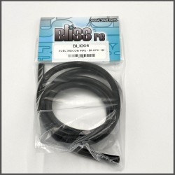Fuel silicon pipe - black 1m (BLI064)