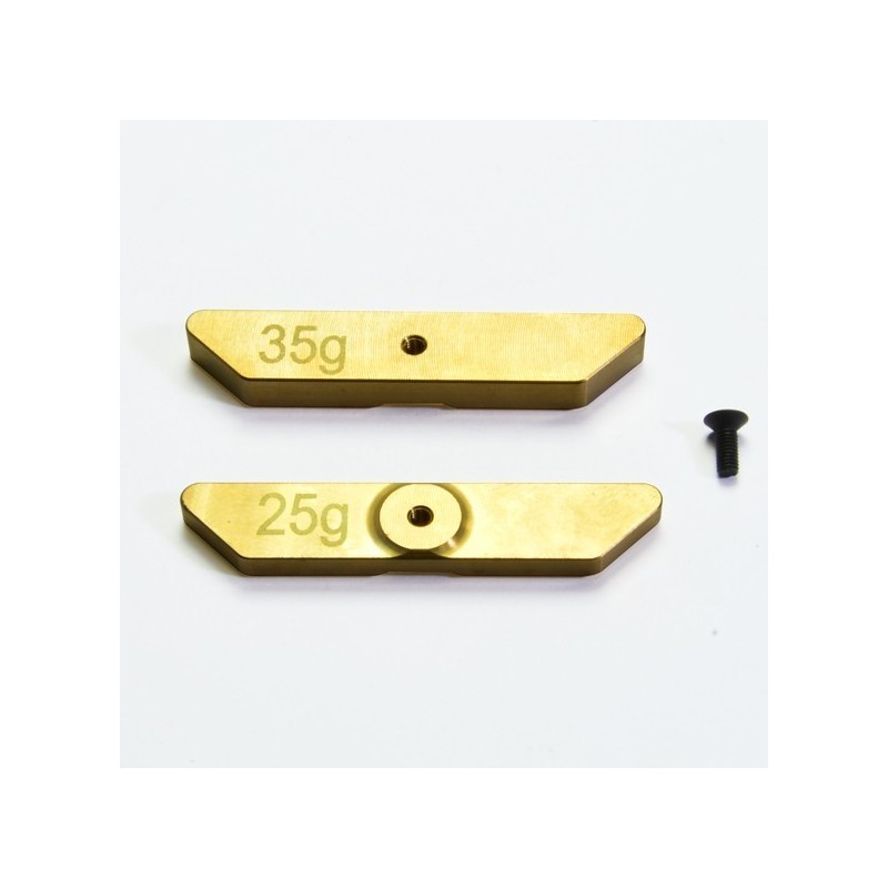 CNC Rear Chassis Weight (Hong Nor)  (X3S-30)