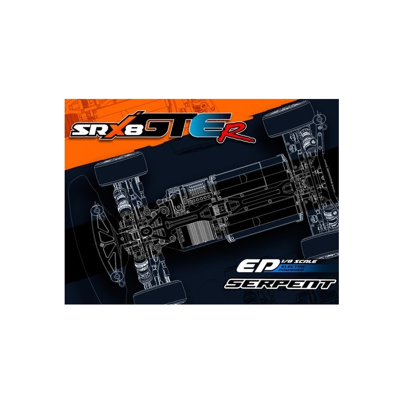 Serpent SRX8GTE R 1/8 4wd EP (SER600074) Serpent SRX8GTE R 1/8 4wd EP (SER600074)