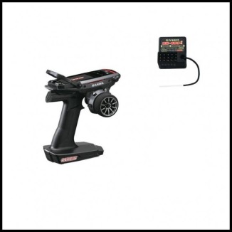 Sanwa M17S Radio + RX-493i Receiver & Preinstalled Battery (101A32971A)