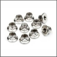 Flanged lock nut m3 (10pcs) (HB103671)