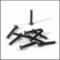 Flat head screw m3x20mm (hex socket/10pcs) (HBZ087)