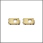 Radioplate bracket brass 38gr 990 EVO (SER903878)