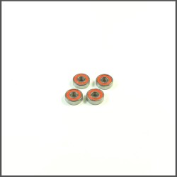 Ball-Bearing 5x13x4 RED Rubber (4)