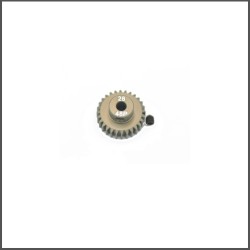 Motor-pinion alu hard  48P / 28T (SER120166)