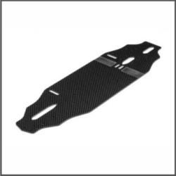 Main chassis 2.25mm (carbon fiber/92mm) (HB114496)