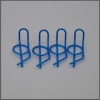 Body clips ( 4 pcs) blue (BLI003BL)