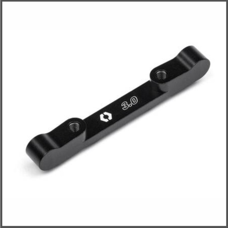 Pivot block ff/rr 3.0 degree (black) (HB114526)