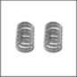Racing shock spring 14x25x1.5mm 6.5 coils (silver/2pcs) (HB6543)