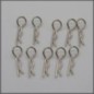 Body clips medium (10 pcs) (BLI008)