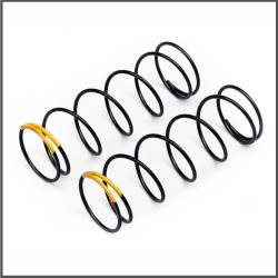 Shock springs (yellow/68mm/73.8gf/2pcs) (HB109809)