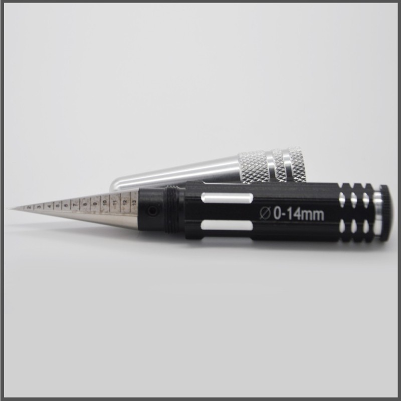 Body reamer 0-14mm black/silver (BLI142BS)