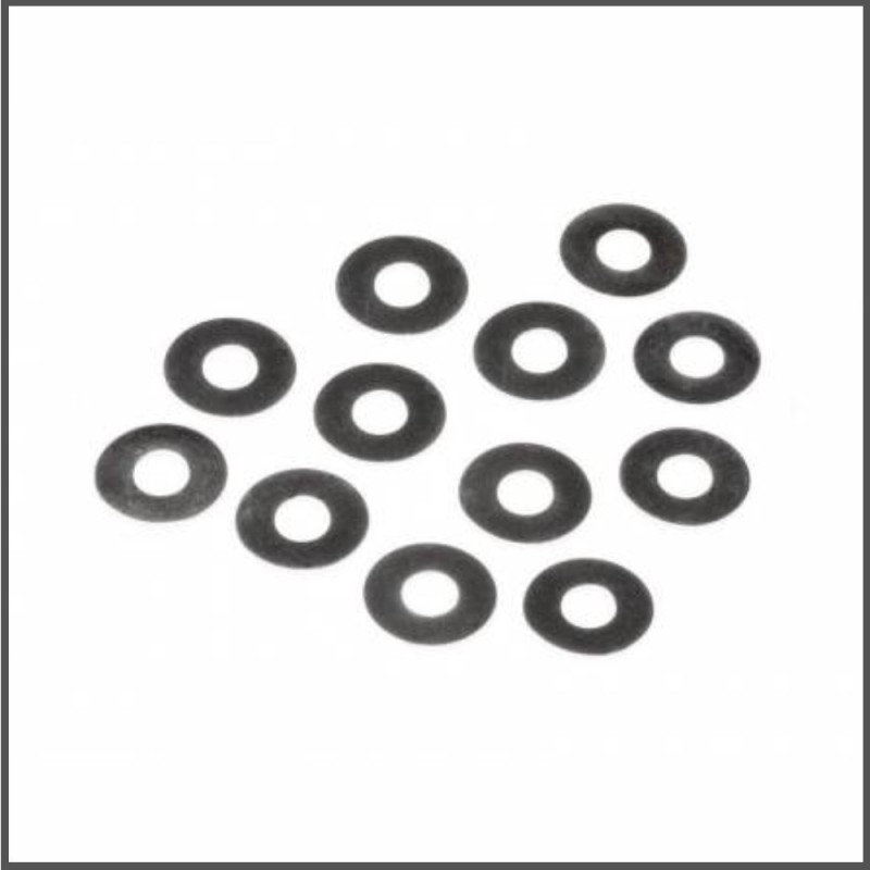 Shim 4x10x0.3mm (12pcs) (HB114776)