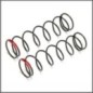 Shock springs (red/83mm/75.8gf/2pcs) (HB109817)