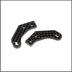 Steering arm (carbon fiber/2pcs) (HB110978)